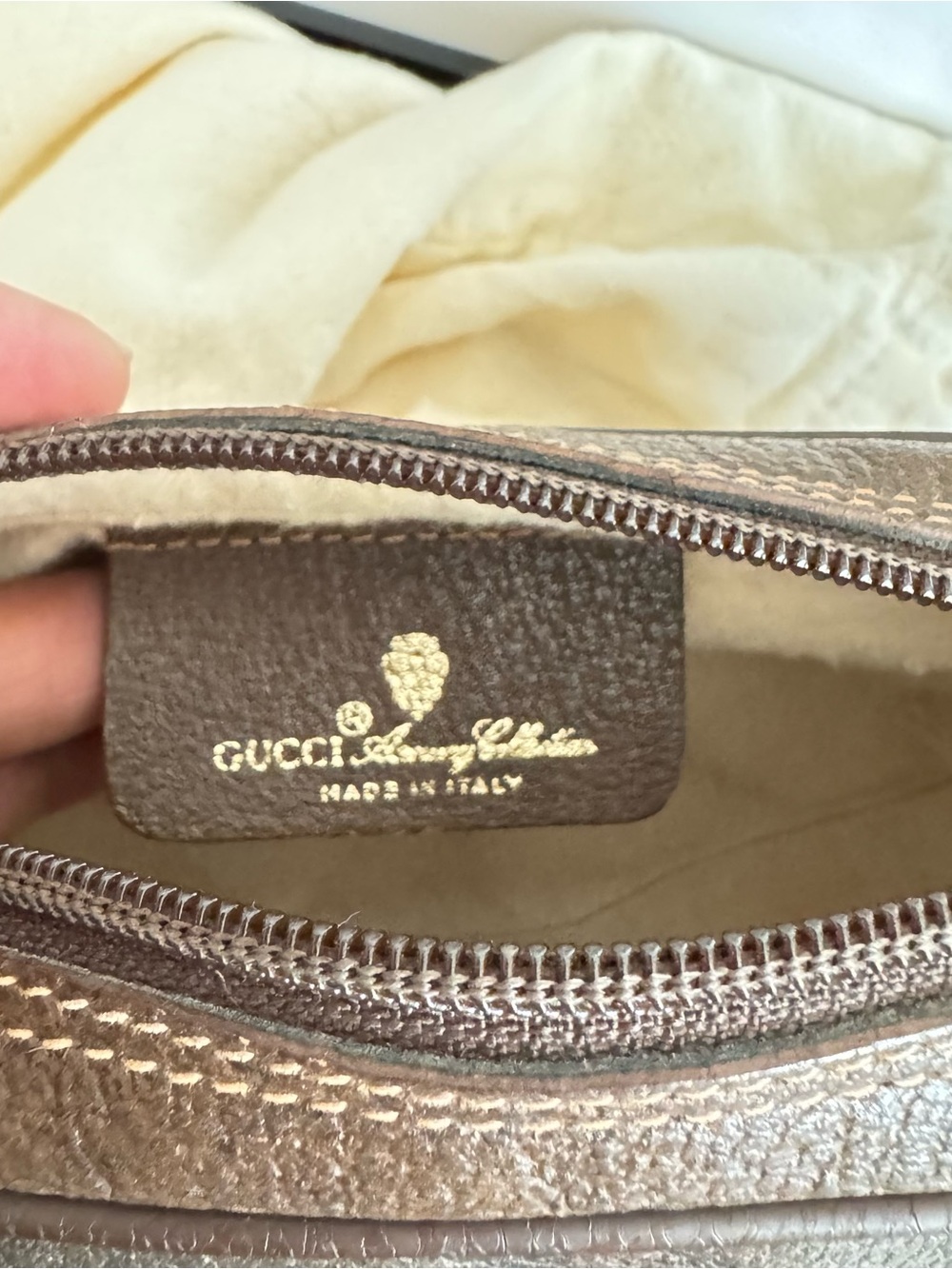 GUCCI Vintage Ophidia GG Monogram Canvas Sherry Line Crossbody Bag - Picture 5 of 13